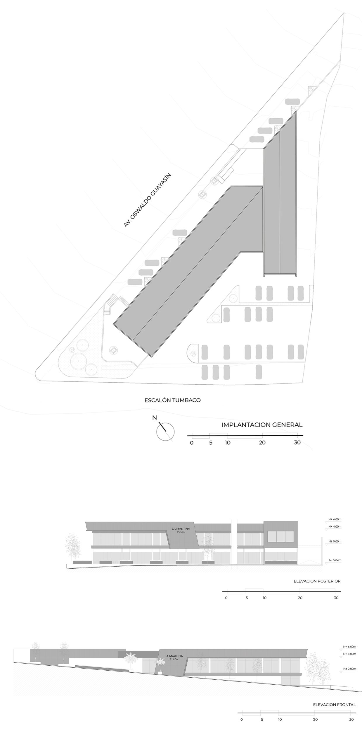 la martina plaza tumbaco miranda arquitectura plantas