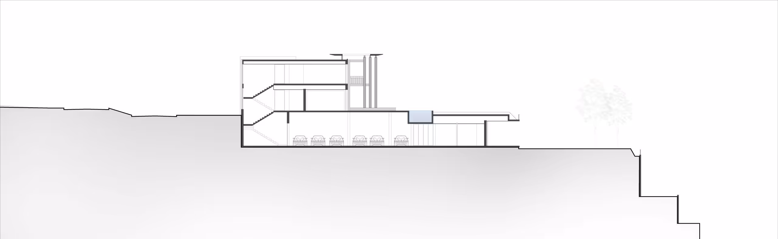 casabear cumbaya miranda arquitectura corte